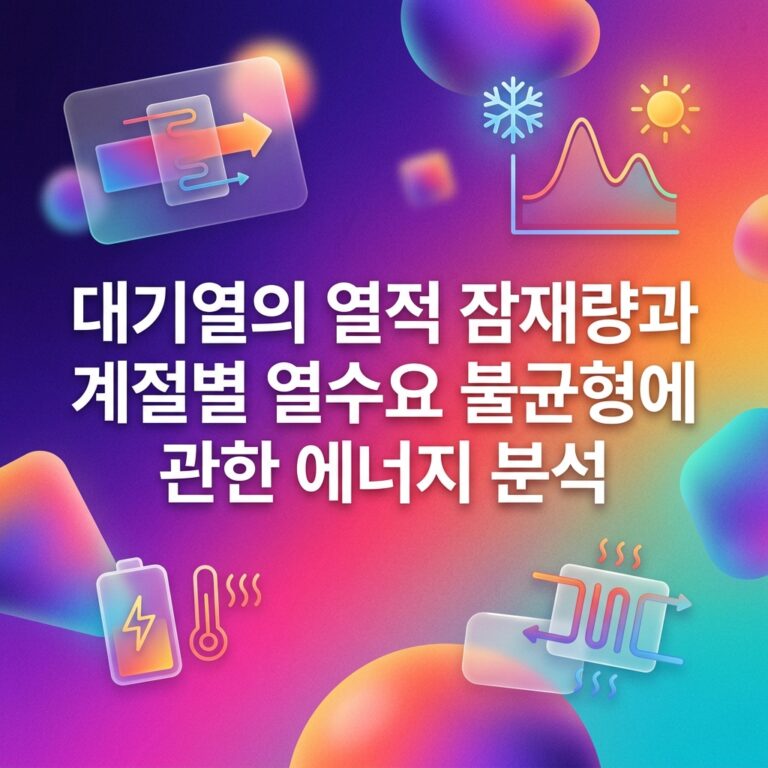 ai thumbnail gradient 대기열의 열적 잠재량과 계절별 열수요 불균형에 관한 에너지 분석 1788013275