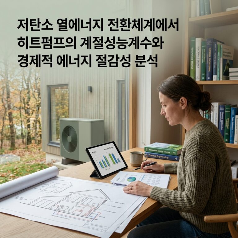 ai thumbnail photography 저탄소 열에너지 전환체계에서 히트펌프의 계절성능계수와 경제적 에너지 절감성 분석 1787753965