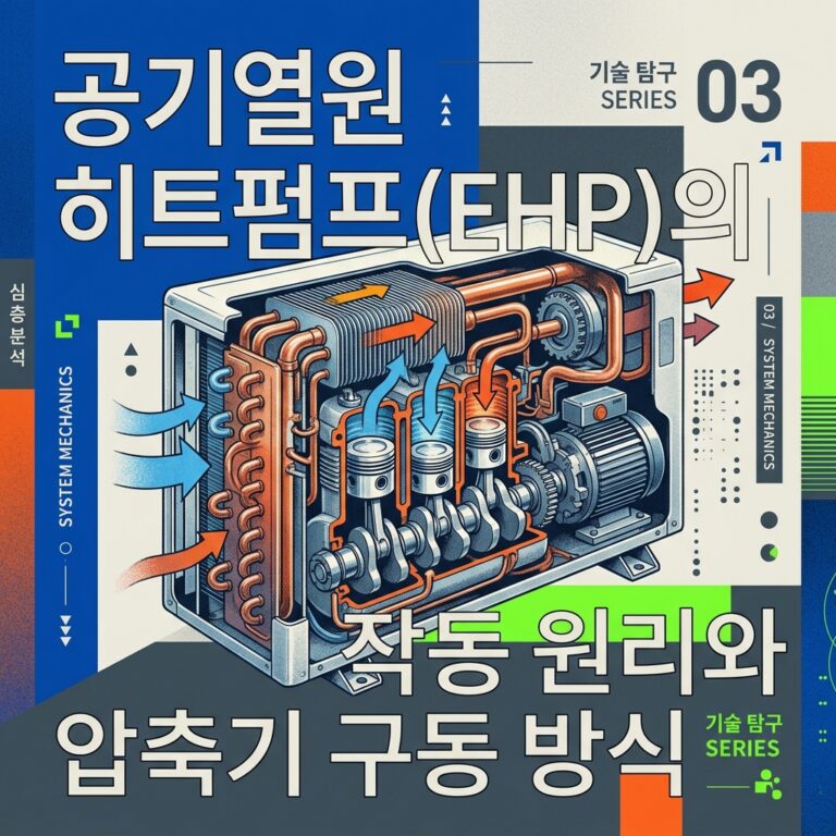 ai thumbnail poster 공기열원 히트펌프EHP의 작동 원리와 압축기 구동 방식 1786771209