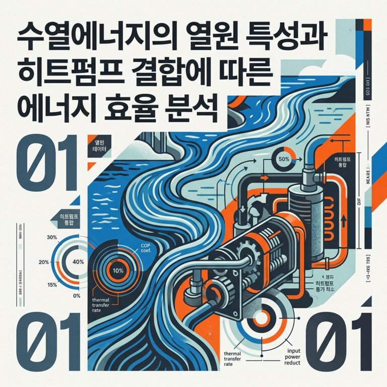 ai thumbnail poster 수열에너지의 열원 특성과 히트펌프 결합에 따른 에너지 효율 분석 1787582240