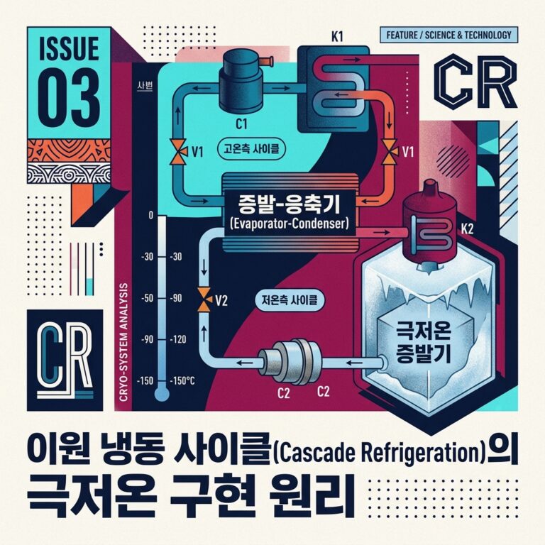 ai thumbnail poster 이원 냉동 사이클Cascade Refrigeration의 극저온 구현 원리 1786772632